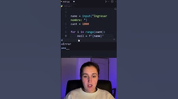 Generar 1000 mails con tu nombre usando python
