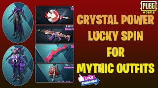 Crystal Power Lucky Spin | Crystal Power Crate Opening 🔥 PUBG Mobile 🔥