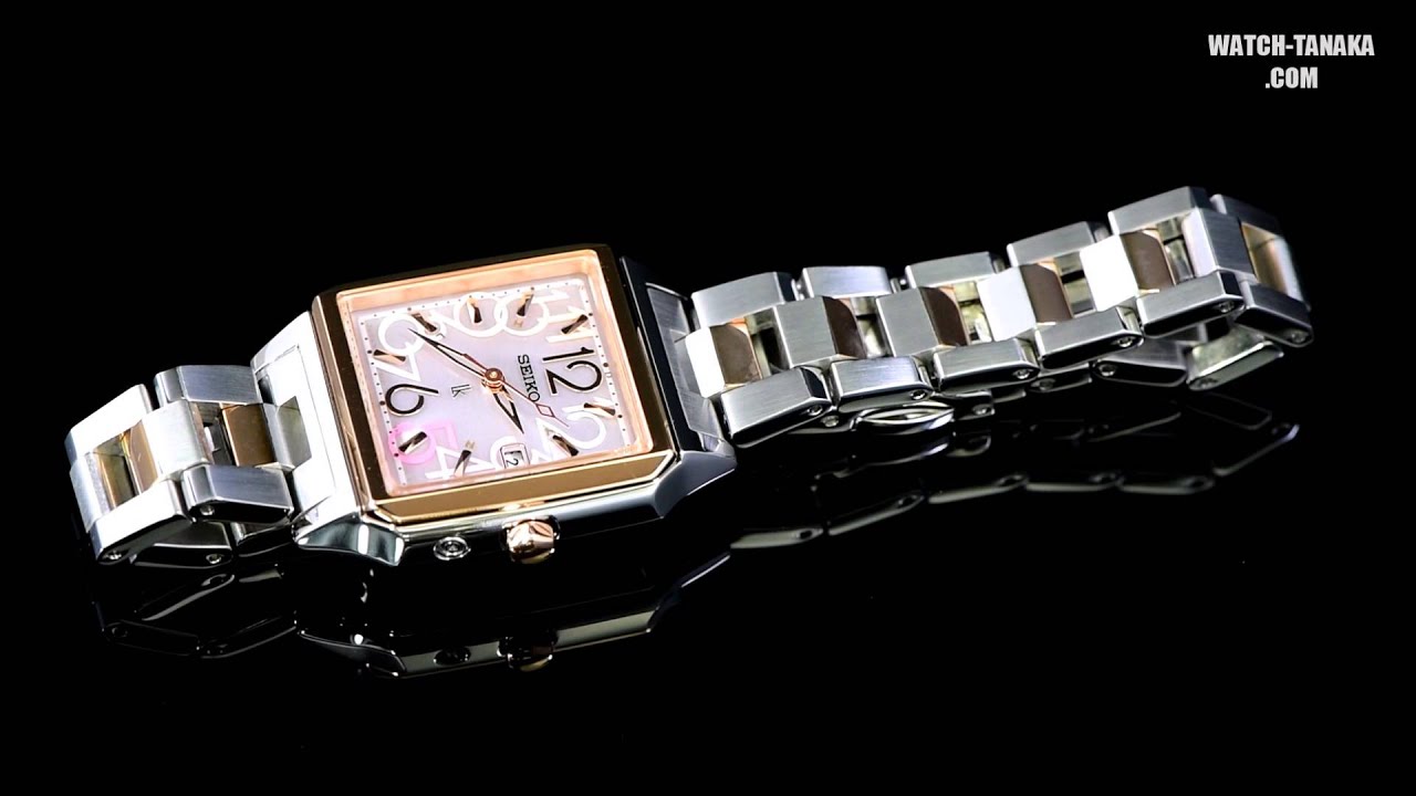 SEIKO LUKIA SSVW012 セイコー ルキア ソーラー電波 - YouTube 