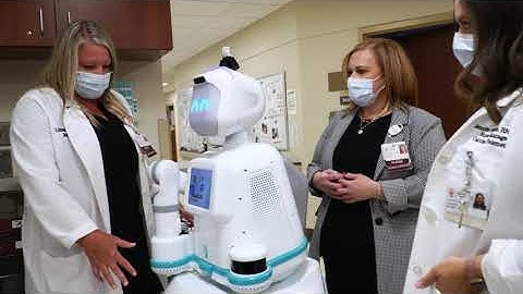 Moxi Delivery Robot at MacNeal Hospital