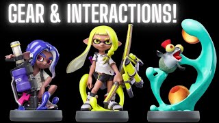 New Splatoon 3 Amiibo Showcase Gear And Interactions