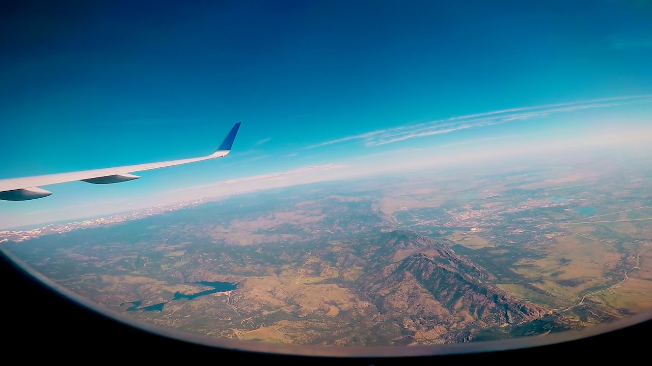 flight Denver to San Francisco. - YouTube