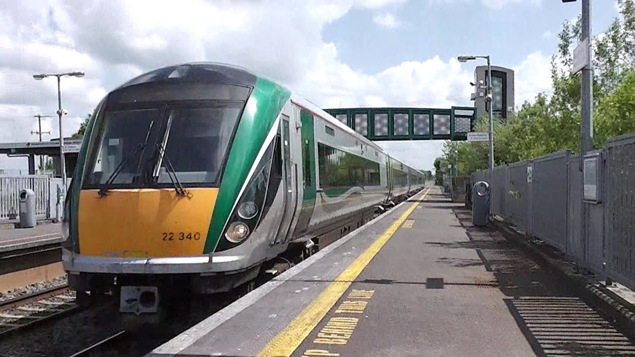 IE 22000 Class Intercity Train number 22340 - Monasterevin, Kildare