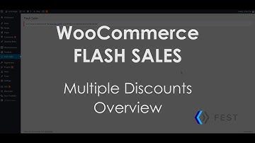 WooCommerce Flash Sales - Multiple Discounts