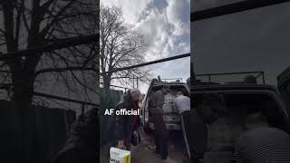 Ukraine military evacuation of civilians in the Donetsk region #shorts
