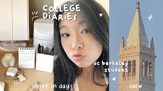 college diaries 🍰🧸 uc berkeley move in week