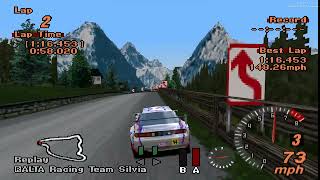 Gran Turismo 2 A-Spec Mod Grindelwald ( ALTA Racing Team Silvia ) 1:16.453 screenshot 3