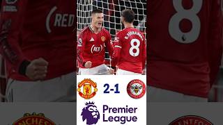 Manchester United vs Brentford 2-1 Highlights | Last Minute Goal Drama 🔥