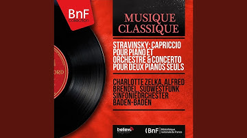 Thumbnail of Capriccio for Piano and Orchestra: I. Presto (1949 Version)