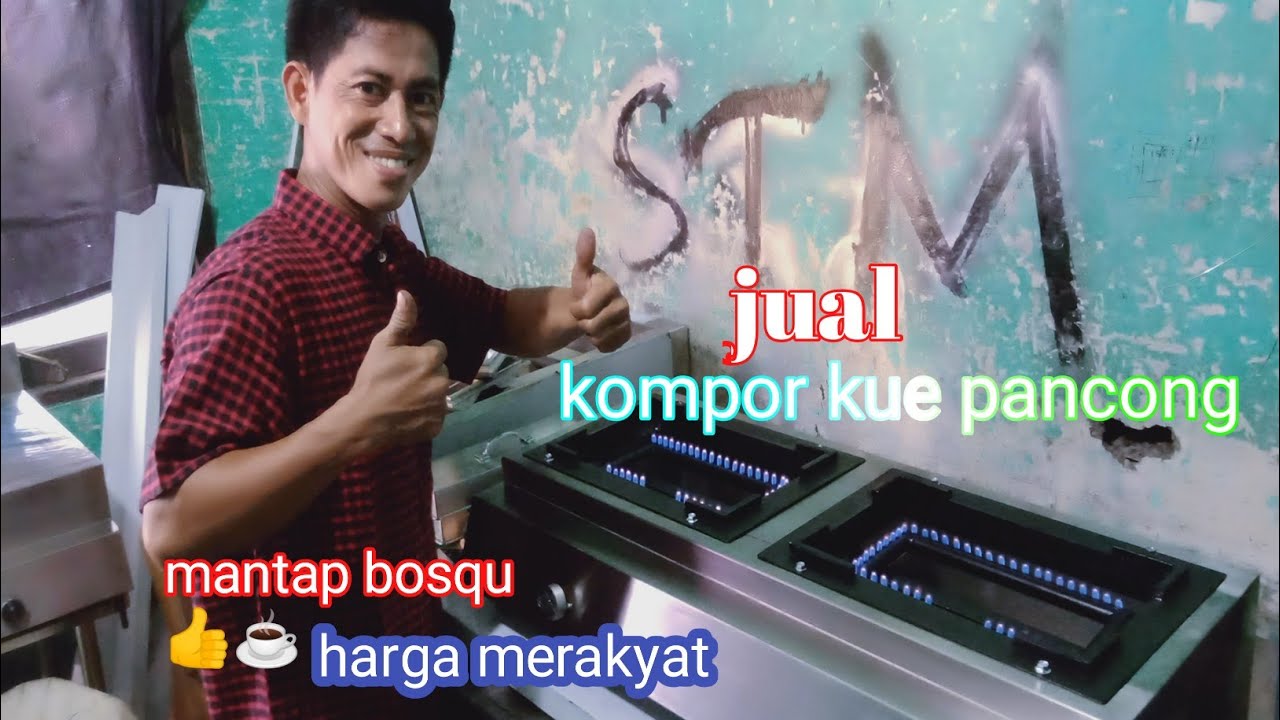 Jual kompor kue pancong