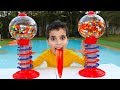 Gumball Machine! kids pretend play, funny videos for kids