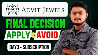 Advit Jewels IPO Final Decision || Advit Jewels IPO Review 
