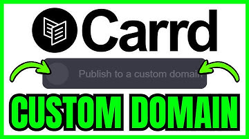 How To Link CUSTOM DOMAIN NAME To Carrd.co Website (QUICK & EASY) 2025