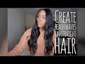 How I Create Beach Waves On Straight Hair