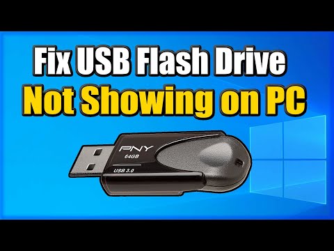 تصویری: چرا کامپیوتر درایو فلش USB را نمی خواند