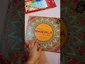 🌈 My New Mandala Art Kit is Here! 😍 #Shorts #mandalaart #mandalacoloring