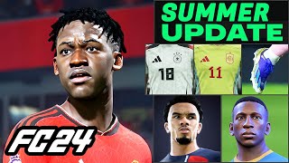 EA FC 24 NEWS | NEW CONFIRMED Updates, Real Faces & More Additions ✅