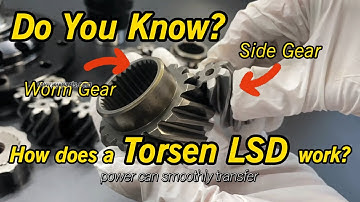 How Does a Torsen Limited Slip Differential Work?