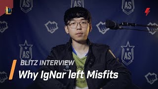 Why IgNar left Misfits: "I wanted to play at MSF again. But MSF never started the negotiation."