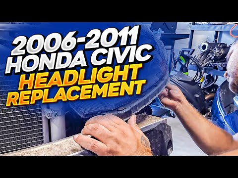 2006-2011 Honda Civic Headlight Replacement