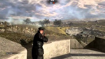 Sniper Elite v2  Fuel Dump v2 bush bug