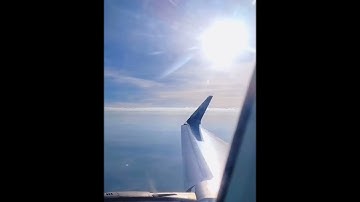 Plane hits cloud in icing condition #Flight #Aeroplane_view  #nature @new_bee4u