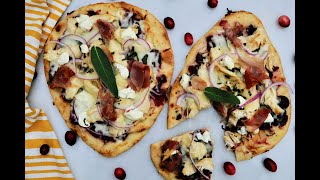 Pizza Recipe: Thanksgiving Leftover Pizza by Everyday Gourmet with Blakely
