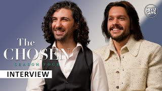 Shahar Isaac & Noah James  The Chosen Season 4 Interview