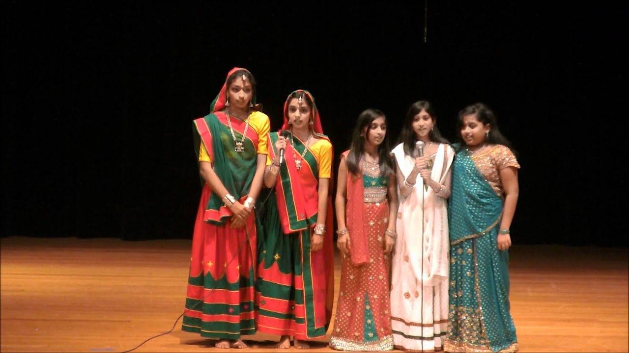 Riddhi Trivedi Indian national Anthem 2011 - YouTube