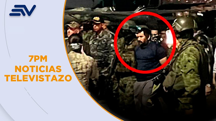 Alias Fito llegó a Guayaquil y será trasladado a la cárcel La Roca | Televistazo | Ecuavisa