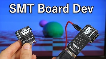 Developing SMT VGA Shields for the ESP32 [TinyPICO, ESP32Lib, Raytracing]