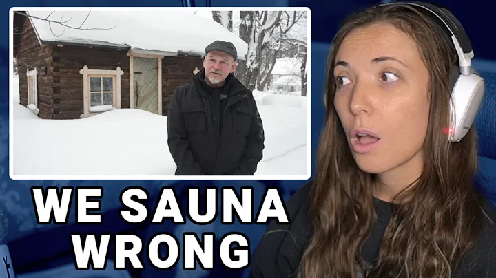 American Reacts to Authentic Finnish Sauna