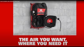 How to install the wall compressor GENIUS PRO