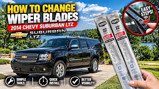 2014 Chevy Suburban Wiper Blade Replacement | Easy Step-by-Step Install