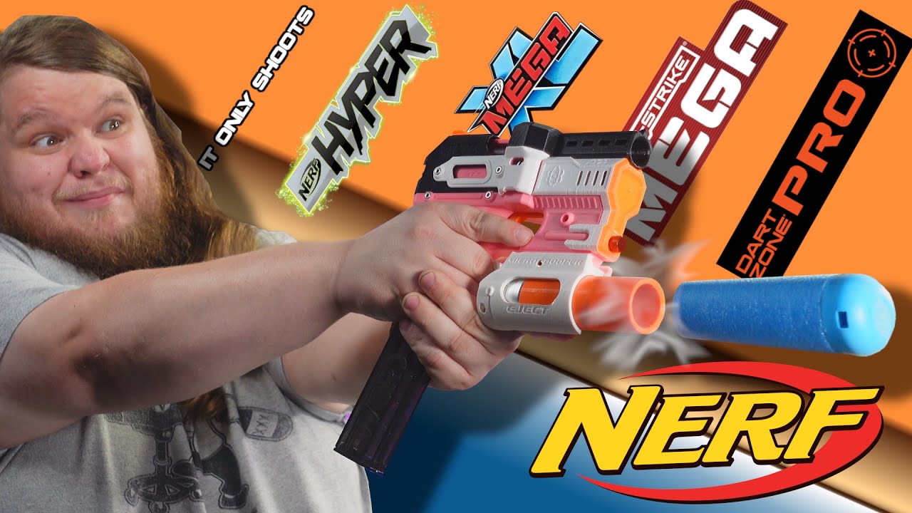 The NERF Sidearm ever need. - YouTube