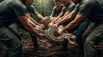 Heartbreaking Python Attack on Horse | Heroic Rescue Saves a Life