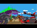 Alien Tanks Vs Godzilla Zilla And Cyber  Zilla Jr - Full Series