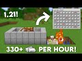 Minecraft 1.21 Easy IRON Farm Tutorial - 330+ Per Hour