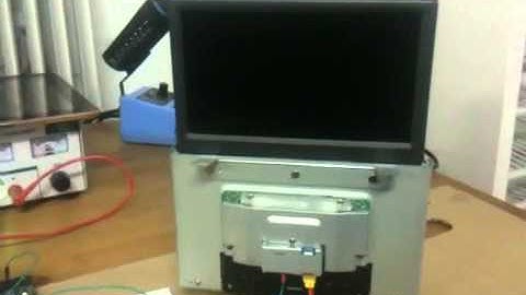 Volvo RTI-screen