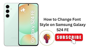 How to Change Font Size on Samsung Galaxy S24 FE | Easy Steps to Adjust Text Size in 2025!