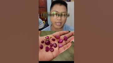 ĐÁ RUBY NƯỚC 1: Tiêu Chuẩn Nước Cao Nhất Của Ruby Tự Nhiên! TahiGems