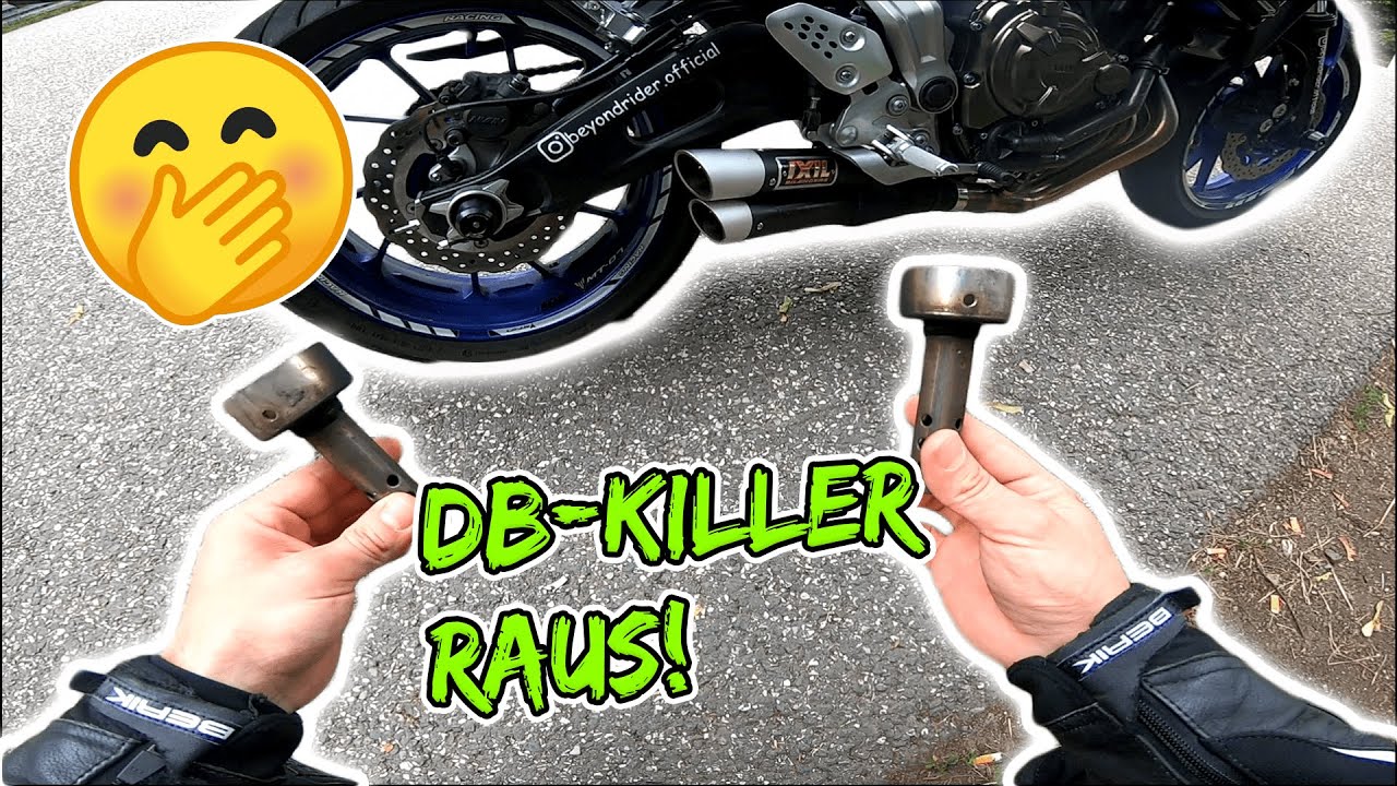 Strafe Für Fahren Ohne Db Killer Yamaha MT07 Ixil Hyperlow OHNE DB-KILLER fahren 🙉 (das wird laut) - YouTube