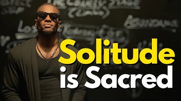 The Lonely Stage is Where Real Men Are Born