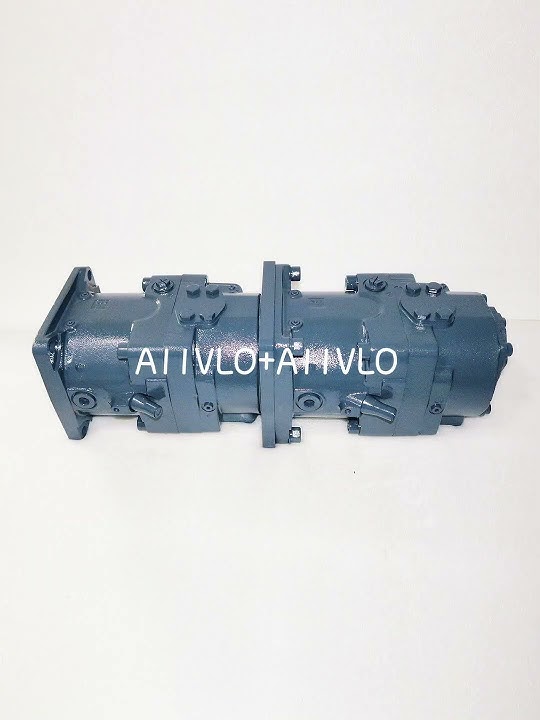 Hydraulic double pump ATUS-A11VLO Series Rexroth #HydraulicMotors #chinafactory #rexrothpump