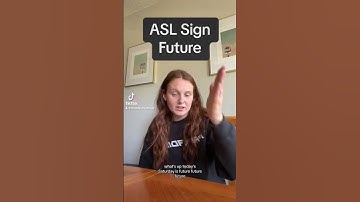 Learn How To Sign Future in ASL for Beginners | American Sign Language #shorts