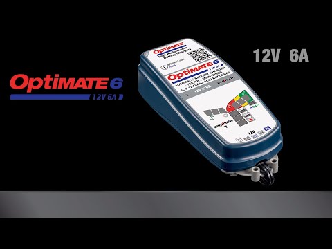 Battery Charger - Optimate 6 Silver Series - 12V - 6 amps