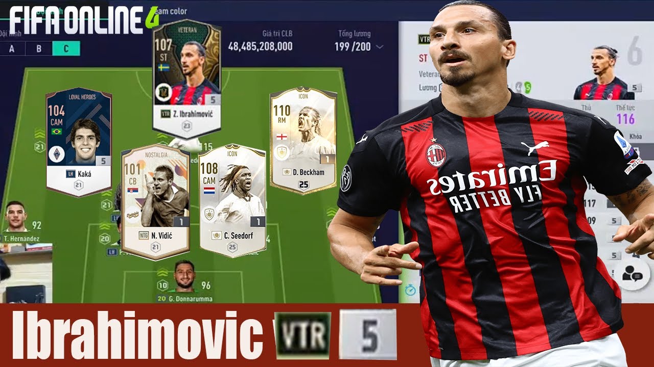 [FO4] Ibrahimovic VTR +5 cùng team AC milan