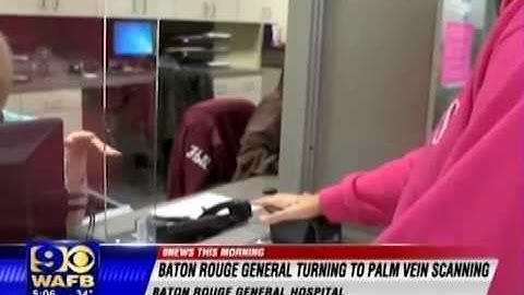 Palm Vein Scanning Technology at Baton Rouge General