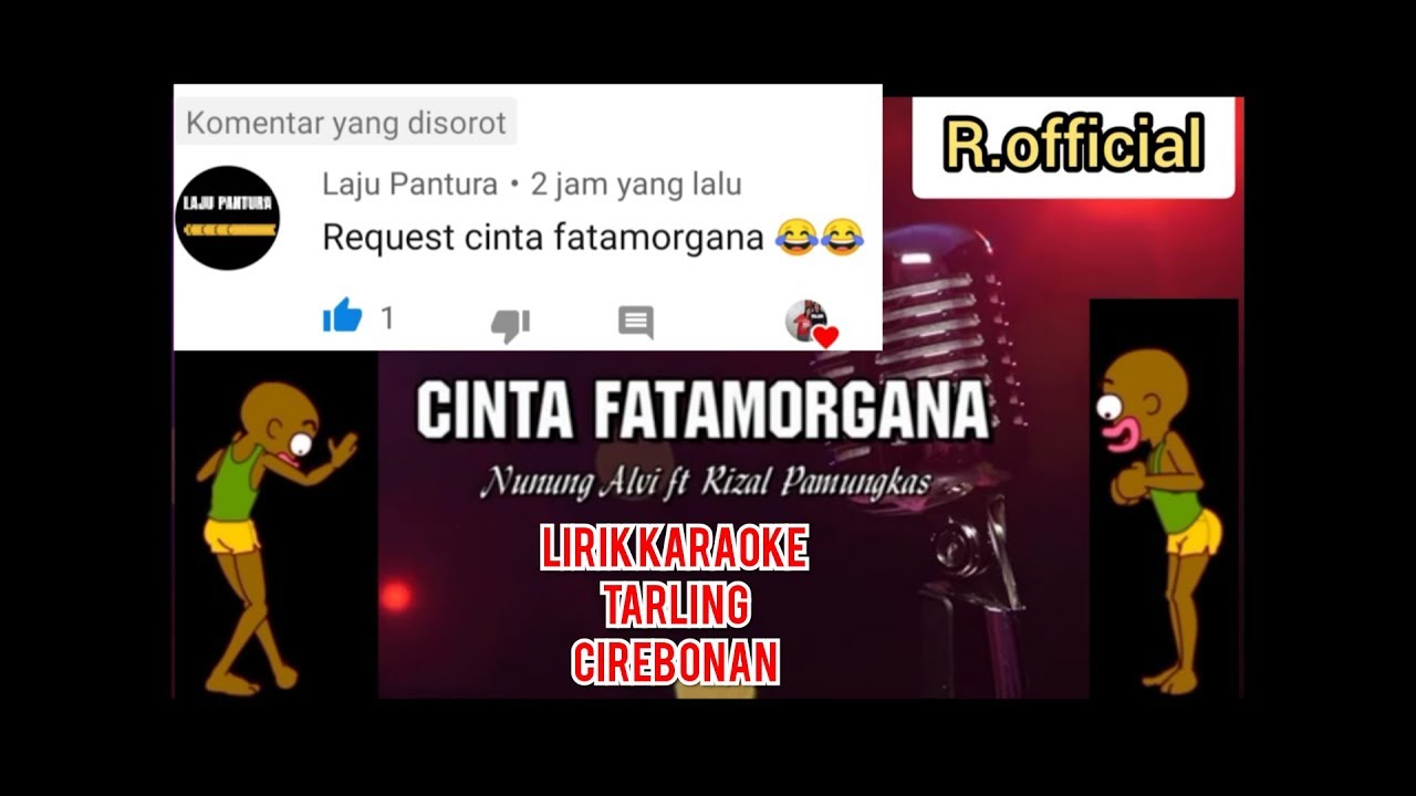 Cinta Fatamorgana||Lirik karaoke - YouTube