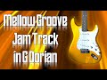 Mellow groove jam track in g dorian  guitar backing track